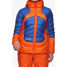 Chaqueta con capucha Mammut Eiger Nordwand Light Down IN - naranja/azul eiger talla: s