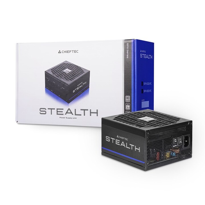 Chieftec Stealth 1200W Vega M Series SPX-1200-FC 80+ Platinum 24-pin ATX Negro