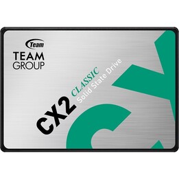 Team Group CX2 2TB 2,5 polegadas SATA III Unidade de armazenamento SSD interna 540MB/s Preto