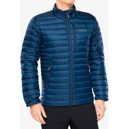 Kurtka puchowa Rab Microlight Jacket - tempest blue rozmiar: m