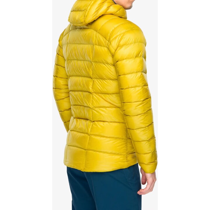 Kurtka puchowa Rab Mythic Alpine Jacket - dark pollen rozmiar: m