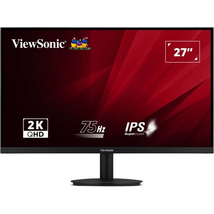 Viewsonic VA VA2708-2K-HD-2 pantalla para PC 68.6 cm (27") 2560 x 1440 Pixels Quad HD LED Negro