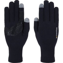 Guantes Ortovox Fleece Light - negro cuervo, talla M