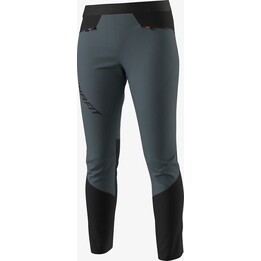 Calça térmica feminina Dynafit Transalper - Cor cinza, modelo softshell, tamanho P.