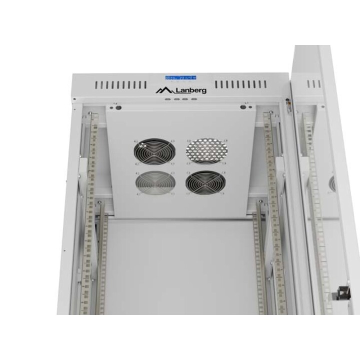 Lanberg FF01-6642-12SL Armadio rack 42U, rack o telaio autonomo, grigio