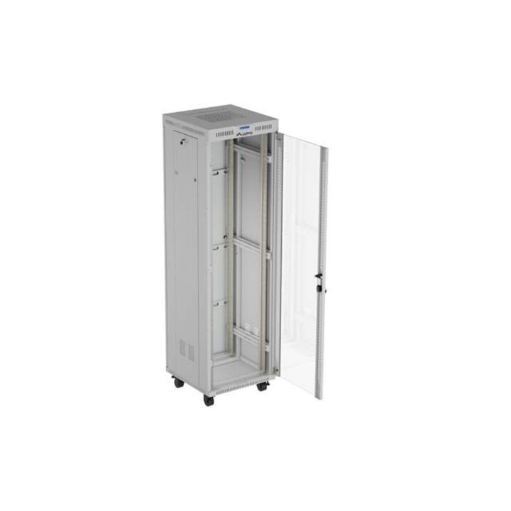 Lanberg FF01-6642-12SL Armadio rack 42U, rack o telaio autonomo, grigio