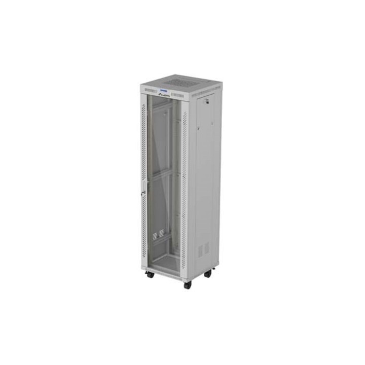 Lanberg FF01-6642-12SL Armadio rack 42U, rack o telaio autonomo, grigio
