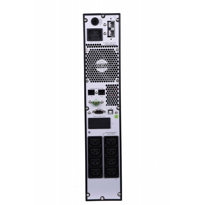 Orvaldi V2000+ sinus 2U LCD sistema de alimentación (UPS) Línea interactiva 2 kVA 1800 W 8 salidas AC
