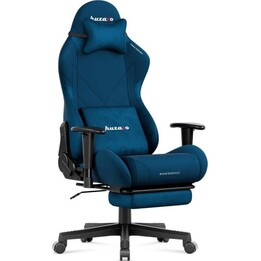 Huzaro Force 5.7 Blue Gaming Chair Atmungsaktive Velours verstellbare Armlehne