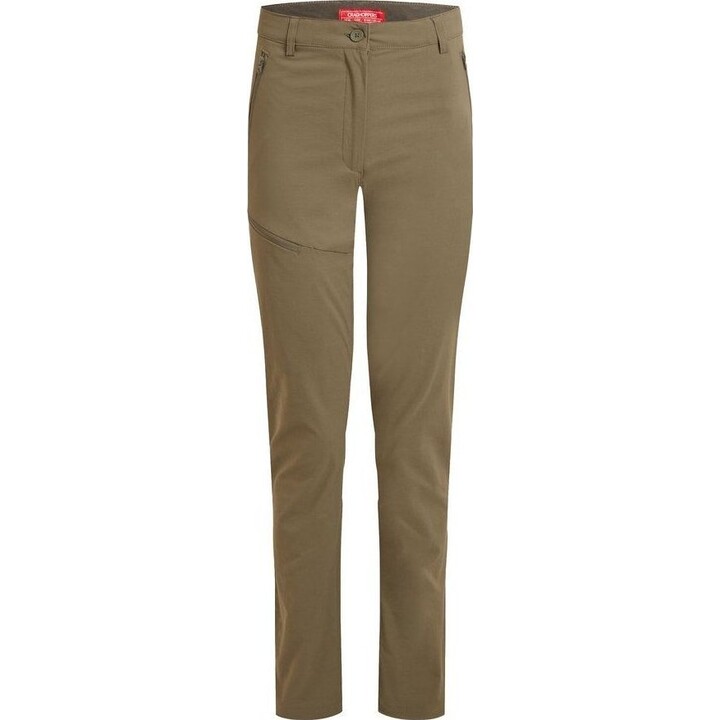 Spodnie turystyczne damskie Craghoppers NosiLife Pro Trouser III - wild olive rozmiar: xs