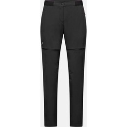Pantalones de senderismo Salewa Pedroc 3 Dst 2 en 1 para mujer - Negro Talla: XXS