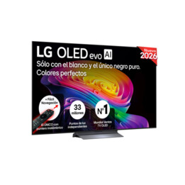 TV LG OLED 65" OLED65C66LB UHD 4K Smart WiFi WebOS 26" Ia 120Hz 4xHDMI 2xUSB Antirreflexo Pro 98,9% Controle Remoto Ún