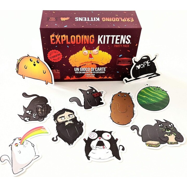Asmodee Exploding Kittens Party Pack