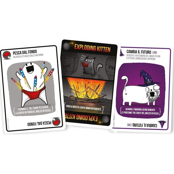 Asmodee Explodierende Kätzchen Party Pack