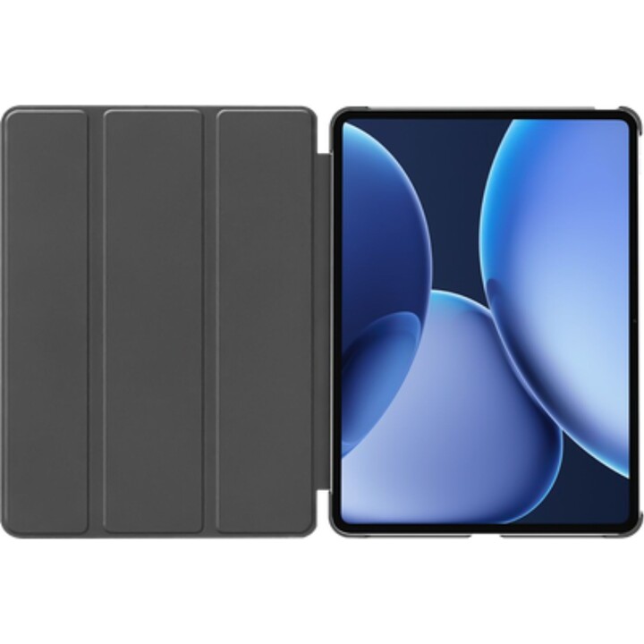 Just in Case Funda tipo libro inteligente plegable para OnePlus Pad 3 - Negra