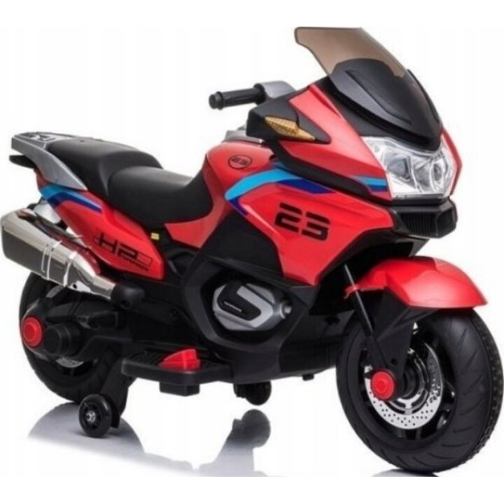 Moto infantil eléctrica XMX609 MP3 con luces LED rojas