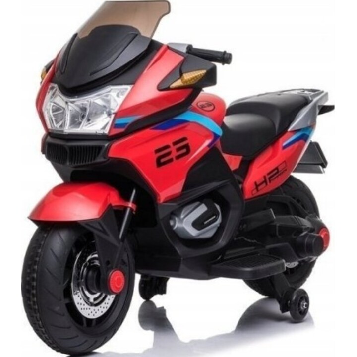 Moto infantil eléctrica XMX609 MP3 con luces LED rojas