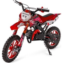 Motocicleta TR1909 vermelha movida a bateria