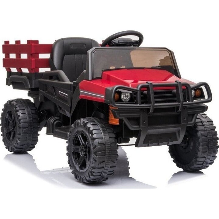Auto na akumulator BDM0926 Dla Dzieci Światła LED MP3 Pilot Czerwony