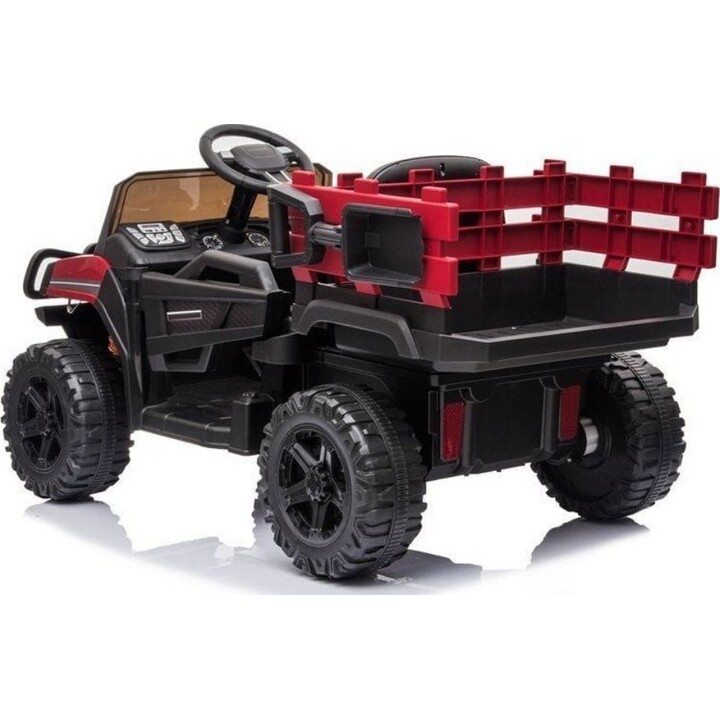 Auto na akumulator BDM0926 Dla Dzieci Światła LED MP3 Pilot Czerwony