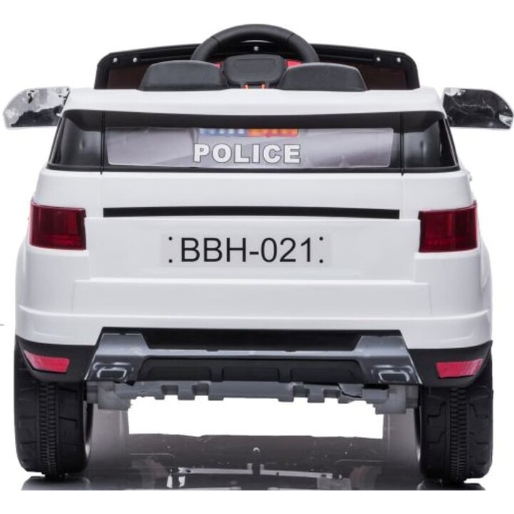 Auto Na Akumulator BBH-021 Światła LED Muzyka Pilot Policyjne Białe