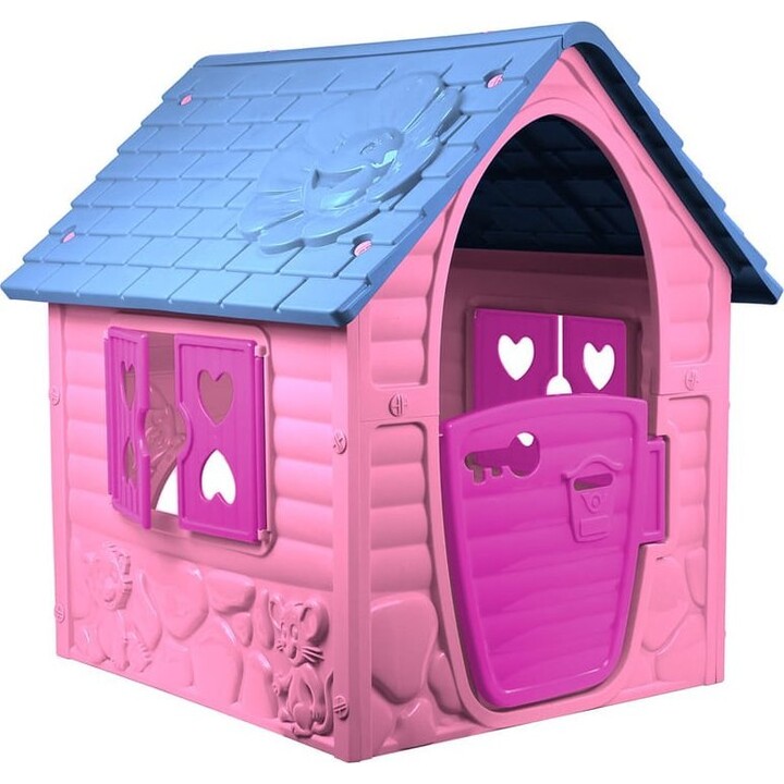 Casetta da giardino per bambini 456 rosa
