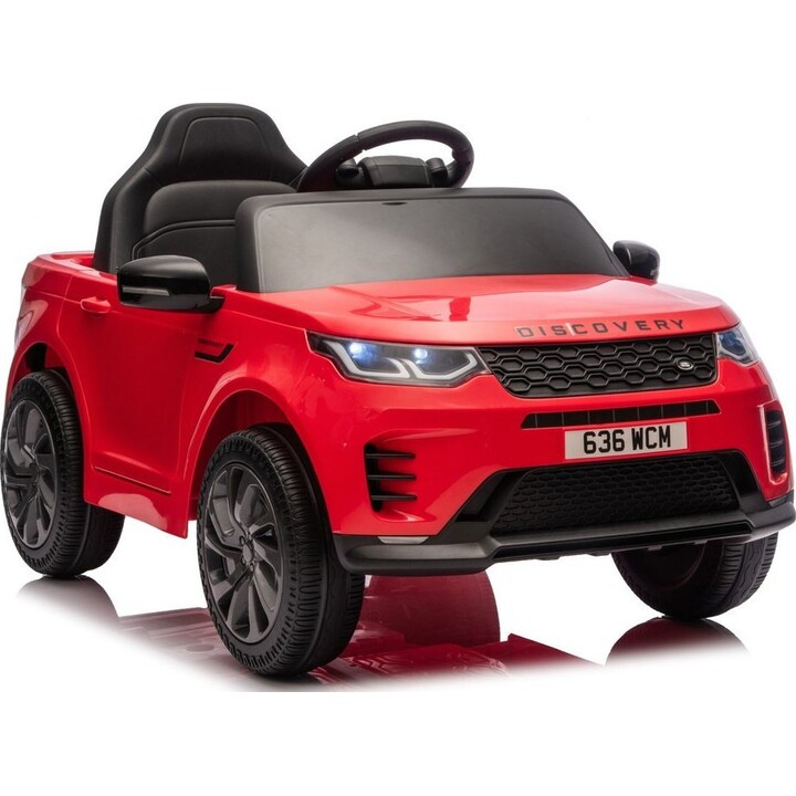 Land Rover Discovery DLS-K06 vermelho, veículo elétrico