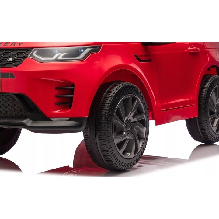Red Land Rover Discovery DLS-K06 battery-powered vehicle
