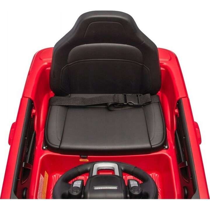 Red Land Rover Discovery DLS-K06 battery-powered vehicle