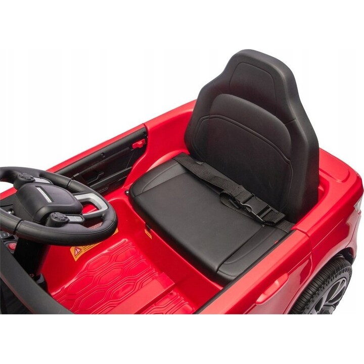 Red Land Rover Discovery DLS-K06 battery-powered vehicle