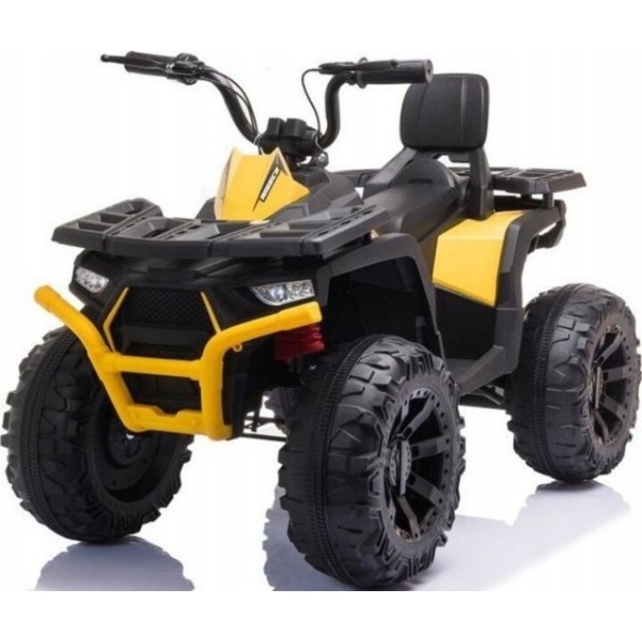 LEANToys Quadriciclo elétrico amarelo JC333 8273