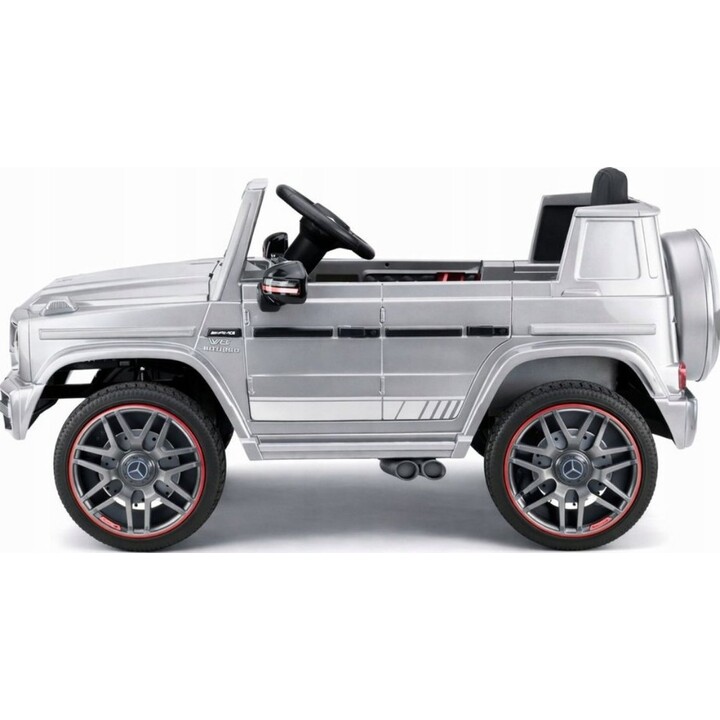 Auto Na Akumulator Mercedes AMG G 63 Srebrny Lakierowany