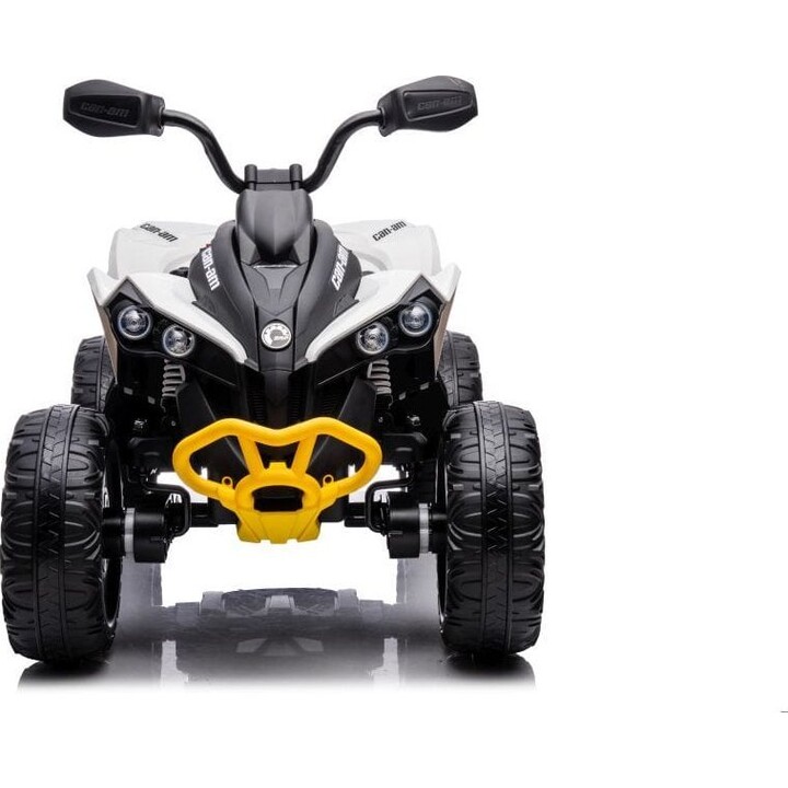 White battery-powered CAN-AM Renegate quad bike