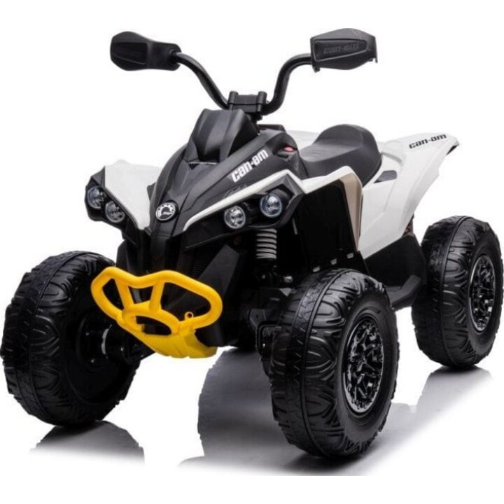Quadriciclo CAN-AM Renegate branco movido a bateria