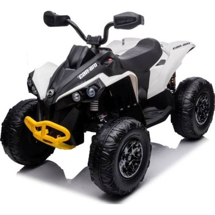 Quadriciclo CAN-AM Renegate branco movido a bateria
