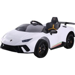 Auto na akumulator Lamborghini Huracan Pilot Światła LED MP3 Białe