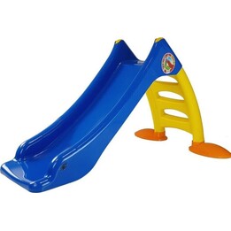 Scivolo da giardino per bambini, scaletta a 3 gradini, blu, 75 cm, 424
