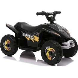 Quad XMX612 negro alimentado por batería