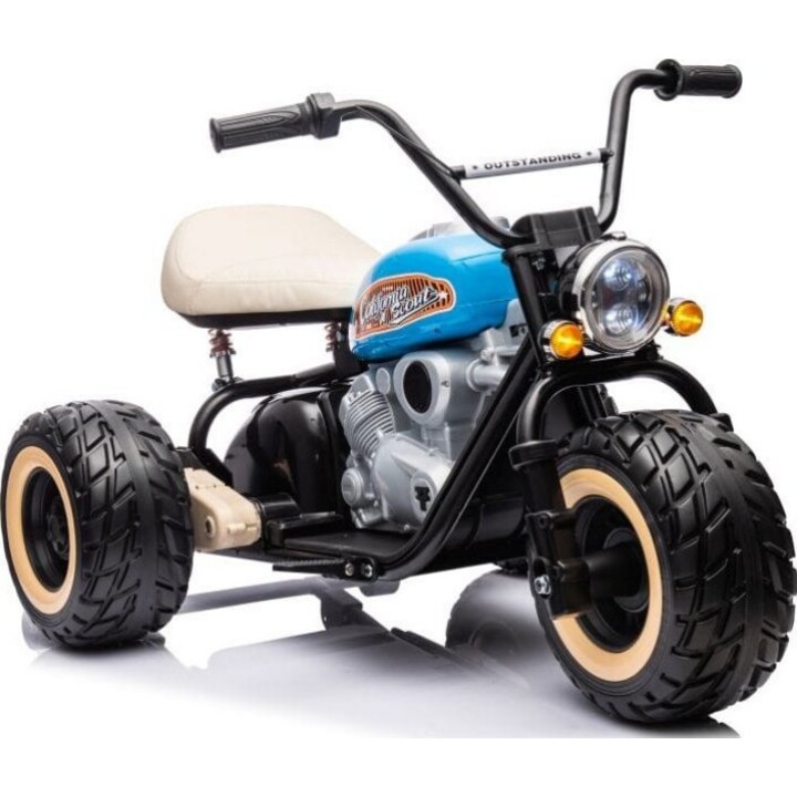 Motore a tre ruote alimentato a batteria LL6688 Blu 24V