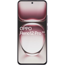 Protection d'écran en verre trempé Just in Case pour Oppo Reno12 Pro, noir