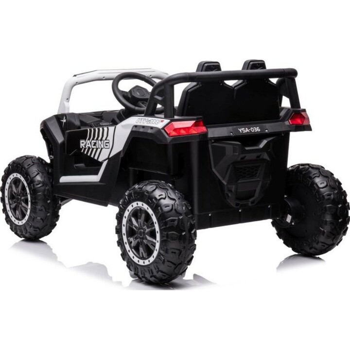 Auto elettrica 4x4 bianca YSA036