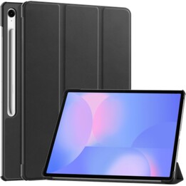 Just in Case Smart Book Custodia pieghevole per Samsung Galaxy Tab S10 FE+, nero