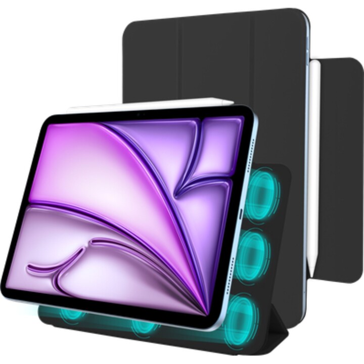 Custodia Just in Case per iPad Air 11 (M4 2026 / M3 2025 / M2 2024), nero