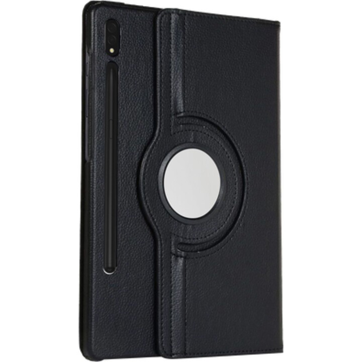 Just in Case 360° drehbare Hülle für Samsung Galaxy Tab S10 FE+ - Schwarz
