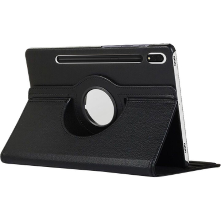 Just in Case 360° drehbare Hülle für Samsung Galaxy Tab S10 FE+ - Schwarz