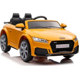 Audi TT RS gialla, veicolo elettrico