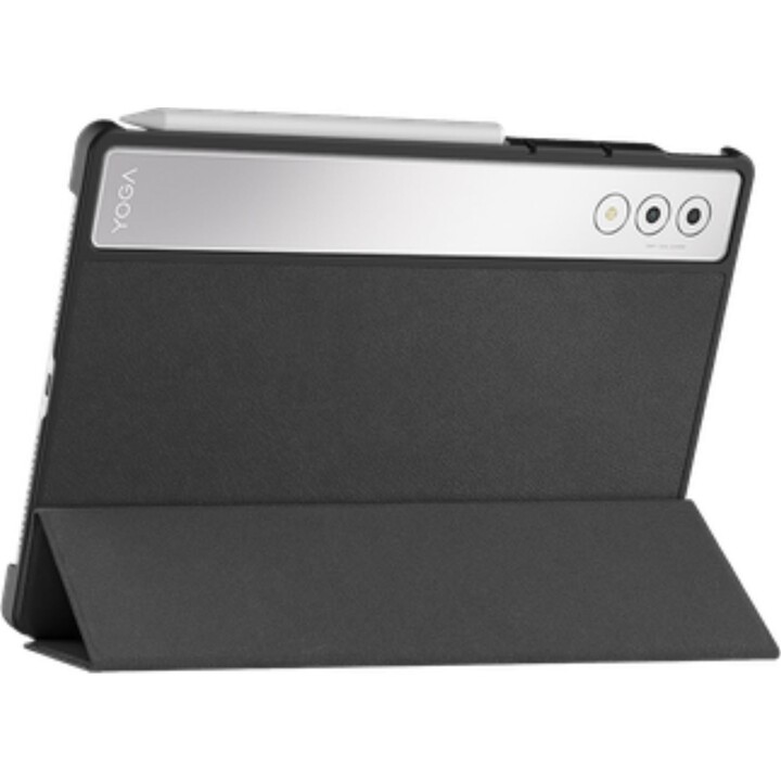 Just in Case TriFold Smart Book Case for Lenovo Yoga Tab Plus Black