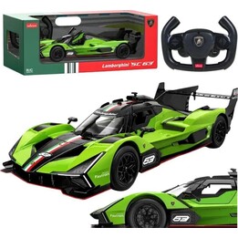 Auto Wyścigowe Lamborghini SC63 Zdalnie Sterowane RC Rastar Zielone 1:14