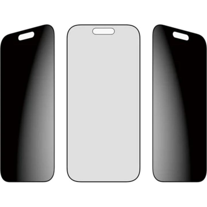 PanzerGlass Two-Way Privacy Screen Protector for iPhone 17, iPhone 16 Pro, Ultra Wide Fit with EasyAligner