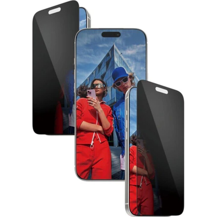 Protector de pantalla de privacidad bidireccional PanzerGlass® para iPhone 17 Pro Max | Ajuste ultra ancho con EasyAligner